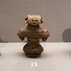 トーハク　　中空の土偶をを見る　東京国立博物　上野