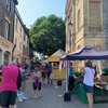 Farmer's marketで食べ歩きと観光@Bury St Edmunds