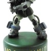 今トレーディングフィギュアの【シークレット1】MS-06J ザクII(フルカラー) 「ガンダム ミニフィギュアセレクション2」にいい感じでとんでもないことが起こっている？