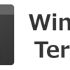 Windows10にWindowsTerminalをインストールしたときのメモ