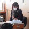 ３年生：学級の時間　通知表をもらう