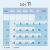 2024年11月の営業予定