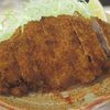 先週は海鮮ばかりだったので反動で・・・・とんかつ"とん平"