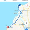 9/19  76日目　三国町(東尋坊)〜福井市蓑町鷹巣温泉(歩行距離26km)