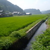 南小国町の田園風景