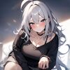 huge ahoge (巨大なアホ毛) by Animagine XL 3.1