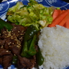 仕事終わりの節約定食（04/09)