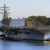 横須賀軍港巡りツアーで米空母ロナルド・レーガンと最新鋭護衛艦くまのなどを見た