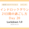 【ロックダウン記録】ロックダウン20日目 ～インドスナック食べ納めの日～