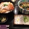  カツ丼とそばのセット