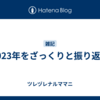 2023年をざっくりと振り返る
