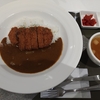 病院のレストランでカツカレー