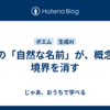 AIの「自然な名前」が、概念の境界を消す