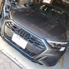 新座市からアウディS3ご来店！OZ Racingのマットブラックホイールのガリ傷日帰り修理の佐藤企画