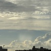 空と雲と 雨柱　夏から秋へ