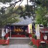 鴻巣神社・川幅広い町の川幅うどん