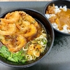 芝大門 更科布屋（海老名SA下り）かき揚げそば＋ミニカレー