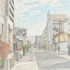 朝の光に包まれる三条通 ― 奈良の静寂