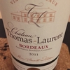 Ch. Thomas Laurent AOC Bordeaux