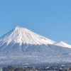 今朝の富士山