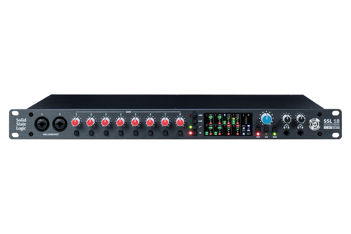 SOLID STATE LOGIC SSL 18 レビュー：8chのマイクプリに4Kスイッチを備えた多入出力のオーディオI/O