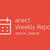 【The Weekly Report】2018/1/15~2018/1/19 週報