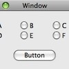ほぼ日、MacのGUI - Radio Group(ラジオボタンの選択)