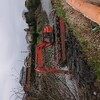 新利根川の土砂堆積撤去作業
