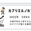 2022年2月8日結果　日経平均は上昇するも引けにかけて下げ強さを維持できず