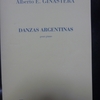 ヒナステラ　アルゼンチン舞曲集　作品２/Ginastera Danzas arugentinas Op.2
