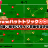 【 #MUNRSO 】Brunoハットトリック。警戒の薄い相手DFライン背後を突き続ける