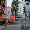 東急世田谷線各駅停車の旅『三軒茶屋駅の夕景②』