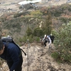 嶽山登頂！今年最後の登山は岩崖