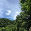 夏の奇妙な雲の下：自転車散歩：ポタリング