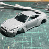 トミカ・改造】R35GTR リバティーウォーク仕様に改造 後編 - カー