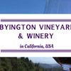 【カリフォルニア・ワイン】シリコンバレーにあるワイナリーツアーが楽しいByington Vineyard & Winery 