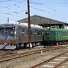 熊本電鉄1000形(元静岡鉄道)　1009F＆5000形(元東急電鉄)　5101A