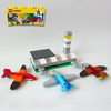 レゴ：飛行場と旅客機セットの作り方 LEGOクラシック10696だけで作ったよ (説明書、組み換えレシピ)　ジオラマ