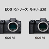 Canon EOS R5とR6を他のカメラと比較してみた。