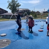 子どもとおでかけ｜リズミカルに出る噴水が楽しめる三丁公園へ　（愛知県東浦町）