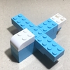 レゴブロックで飛行機を作ってみた。