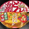 麺類大好き1428日清のどん兵衛天ぷらそば西を出汁感強めで暖まる！