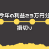 【トラリピ】今年の利益23万円分を損切り！！【ユーロ円】