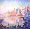 013．ポール・シニャック　≪サン＝トロペの港≫　1901－02年　国立西洋美術館