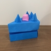 折り紙　ケーキ型ボックス