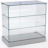 Frameless Glass Display Showcases Keep Valuables Safe by Providing Clear View