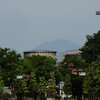 GW最終日　好天の高崎城址公園周辺散歩　浅間山・乾櫓・オオデマリ