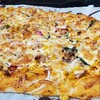 ピザとコーンフォカッチャの2種類のパン焼きました☆
