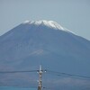 晩秋の富士山