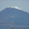 晩秋の富士山